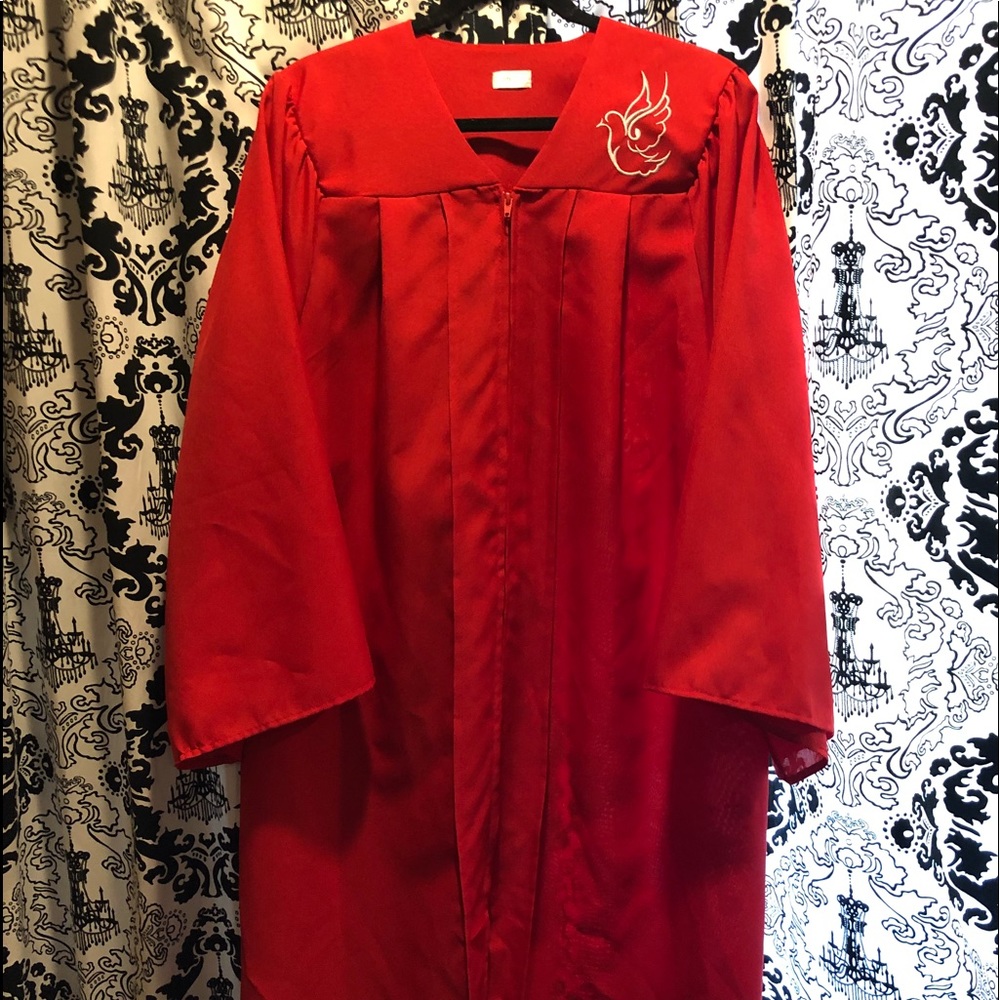 Red Confirmation Robe